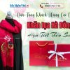 Khăn choàng cổ lụa Thêu Sen