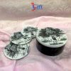 Rustic Countryside Coaster in Black and White SGDLL10-7