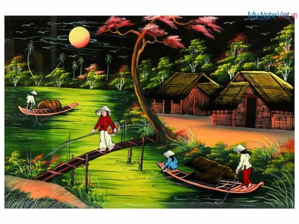 Tranh cảnh đồng quê MNV-SMA447