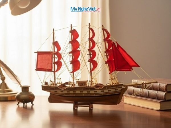 Mô hình thuyền buồm phong thủy France II