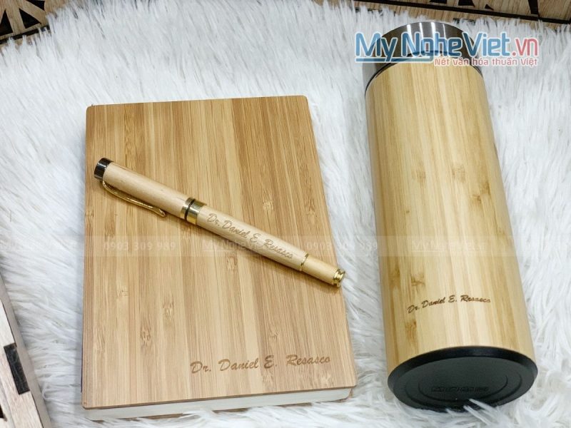 Quà tặng tri ân - Combo quà tặng gỗ khắc tên xinh xắn tặng bạn bè, người thân - Ảnh 7