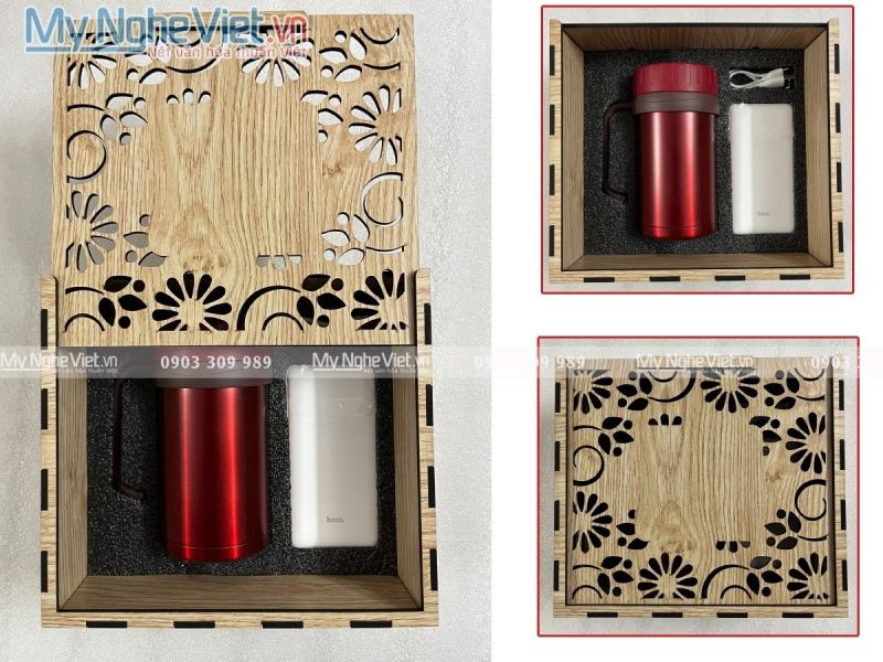 Quà tặng tri ân - Combo quà tặng gỗ khắc tên xinh xắn tặng bạn bè, người thân - Ảnh 4