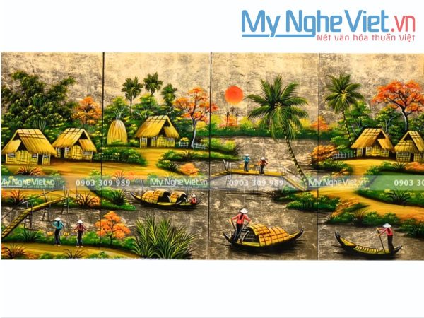 Bộ TSM Đồng Quê Đắp Vàng MNV-TSM363