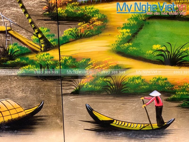 Bộ TSM Đồng Quê Đắp Vàng MNV-TSM363 - Ảnh 2