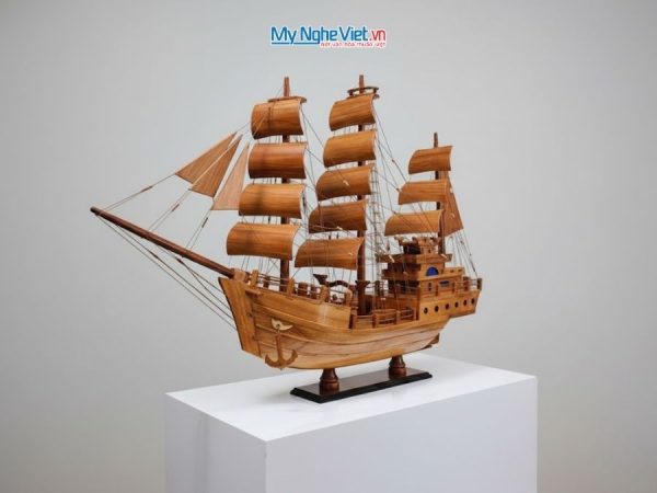 Mô hình tàu thuyền Thái Lan gỗ hương