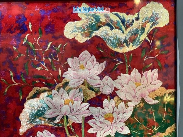Tranh hoa sen cao cấp
