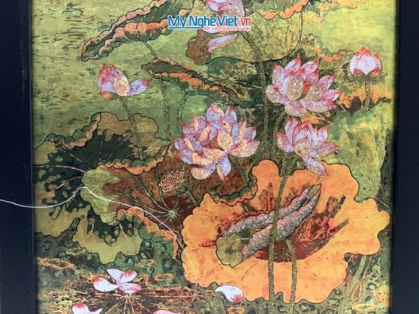 Tranh hoa sen cao cấp