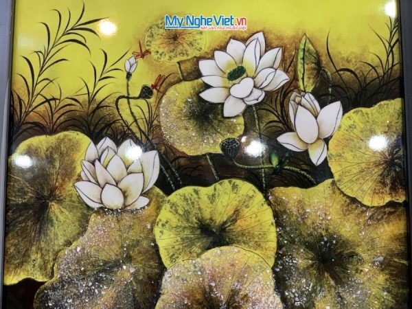 Tranh hoa sen cao cấp