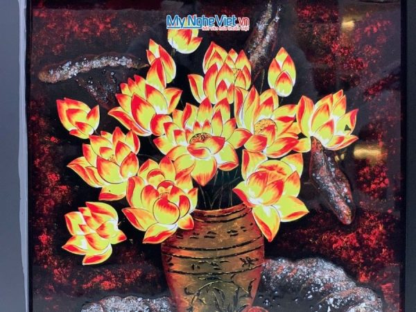 Tranh hoa sen cao cấp