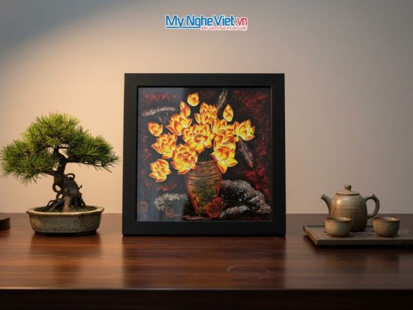 Tranh hoa sen cao cấp