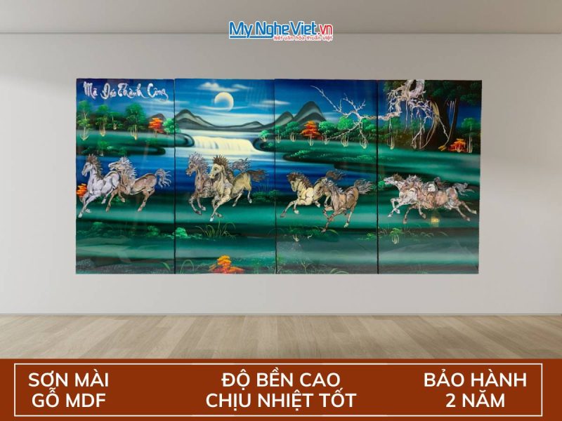 Bộ TSM Mã Đáo Cẩn Chìm nền Xanh