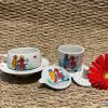 Phin cà phê thấp vẽ 2 cô gái CFVH004.4-1