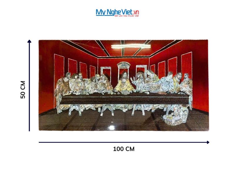 Tranh bữa tiệc ly nền ấm TSM5010