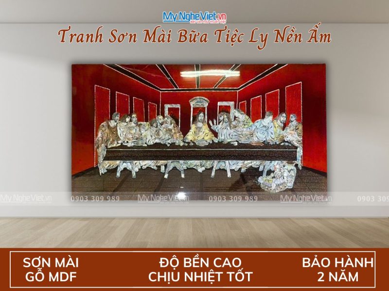 Tranh bữa tiệc ly nền ấm TSM5010