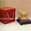 Trống đồng đúc mạ vàng 24K