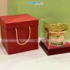 Trống đồng lưu niệm gò mạ vàng 24K