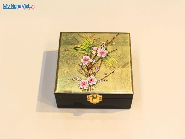 Set quà tặng hộp sơn mài và khăn lụa