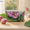 Túi sen vẽ tay thủ công - Túi từ lá sen