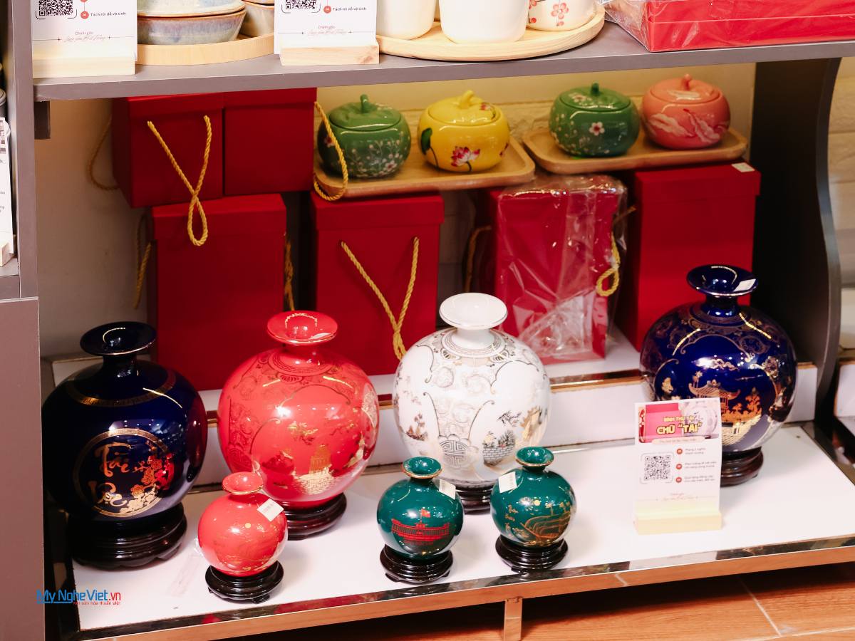 Quà tặng gốm Bát Tràng cao cấp