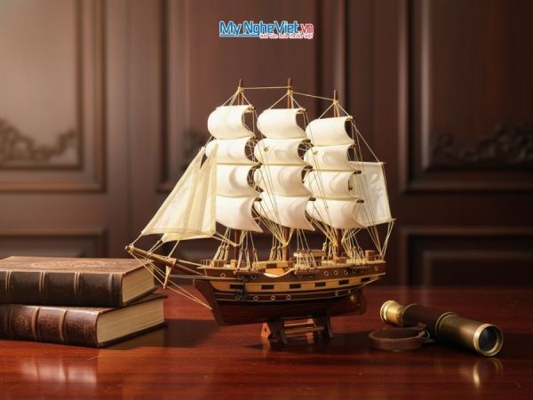 Mô hình thuyền buồm phong thủy France II