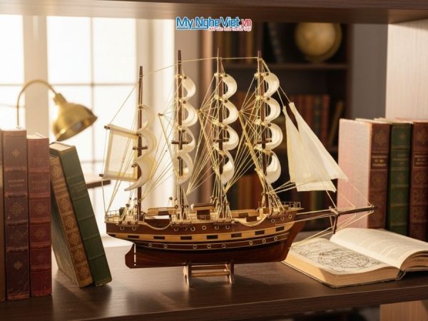 Mô hình thuyền buồm phong thủy France II