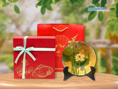 Tranh đĩa sơn mài