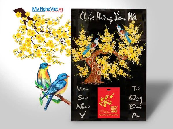 Quà Tết Tranh Lịch Sơn Mài