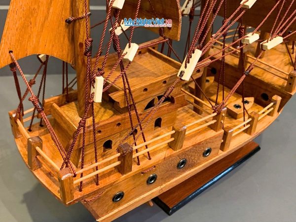 Mô Hình Thuyền Gỗ Thái Lan Gỗ Hương
