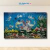 Bộ Tranh Sơn Mài Đại Dương - Cửu Ngư Quần Hội Cẩn Chìm