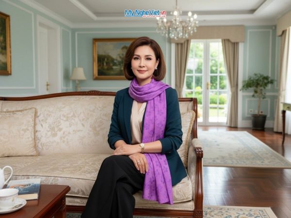 Set quà tặng hộp sơn mài và khăn lụa