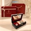 Set quà tặng hộp sơn mài và khăn lụa