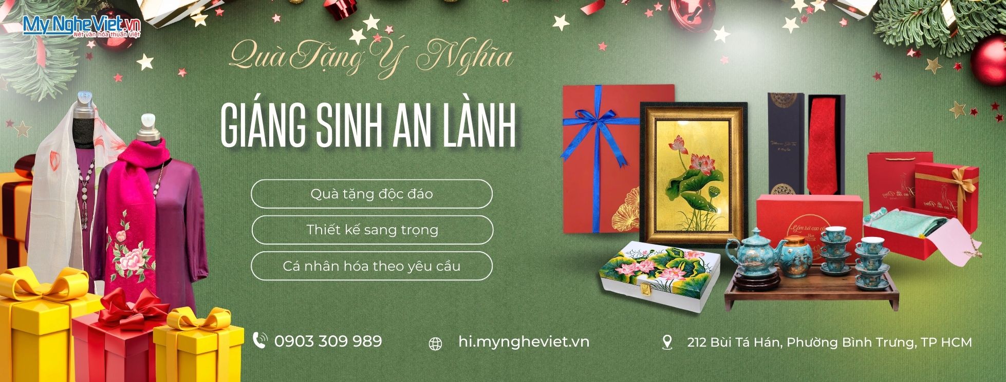 Quà tặng Giáng Sinh ý nghĩa