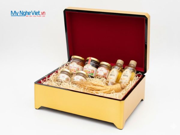 Hộp đựng quà tết sơn mài cao cấp