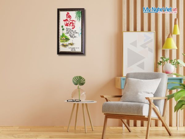 Tranh chữ thư pháp Ơn Thầy