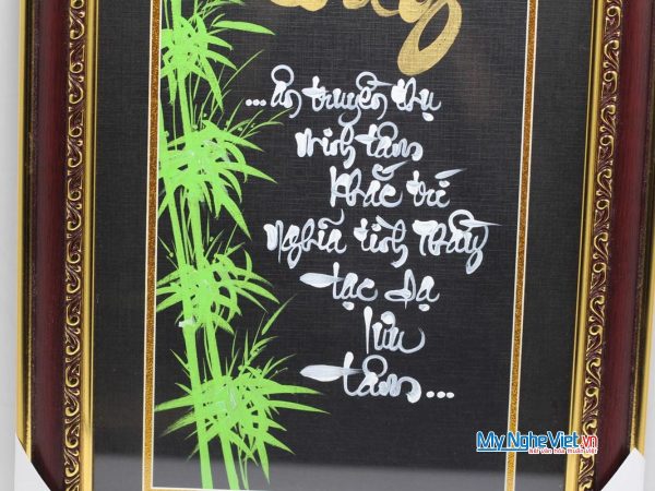 Tranh Thư Pháp chữ Ơn thầy