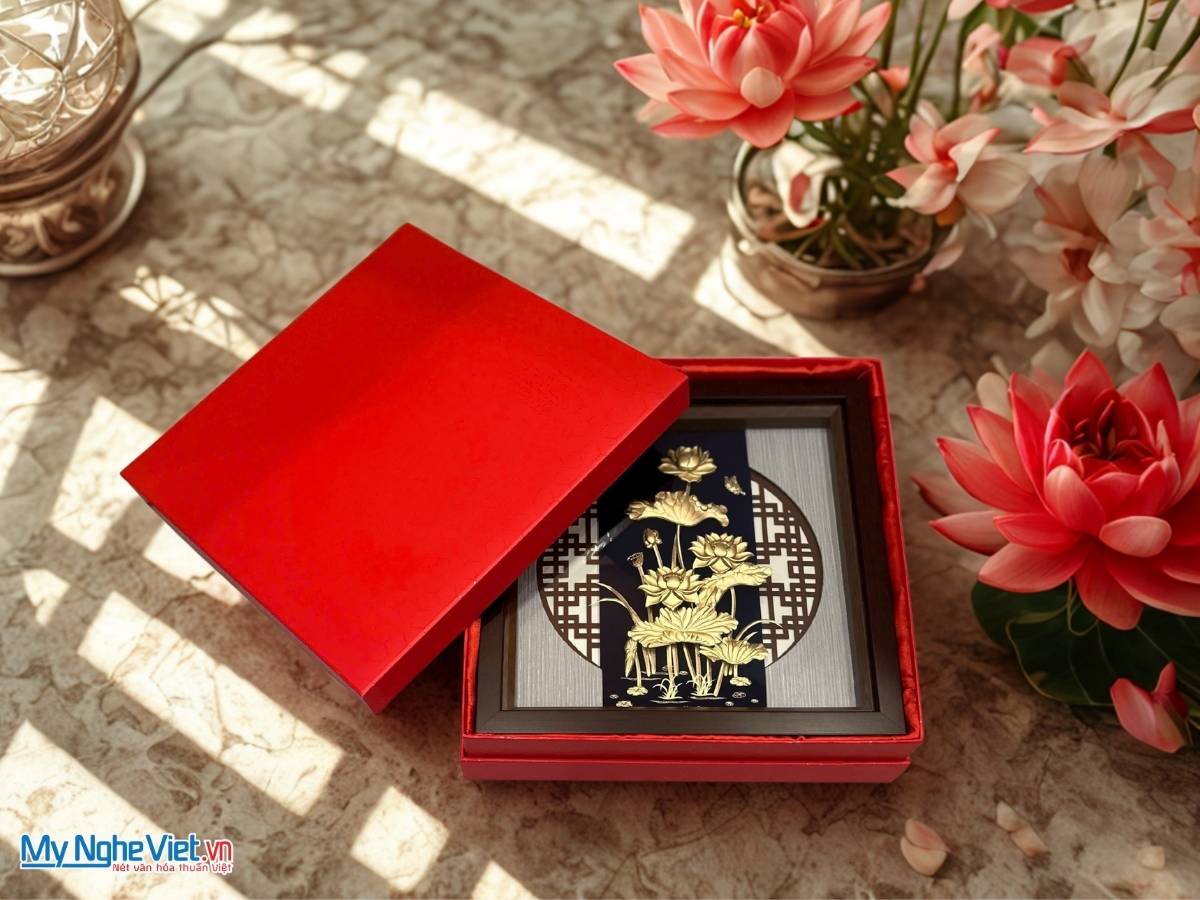 Quà Tết 2026 - Quà Tặng Đồng Mạ Vàng 24k