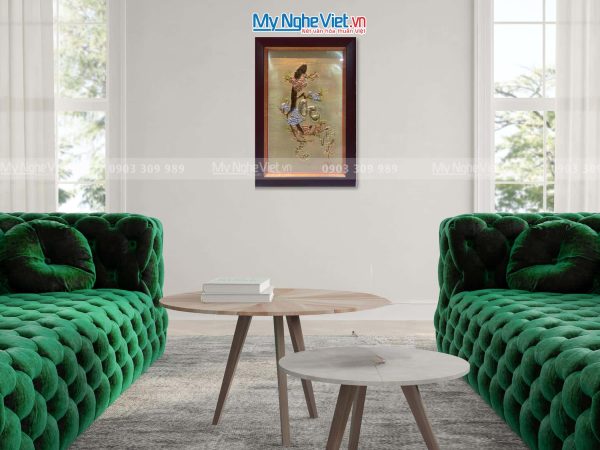 Tranh Đồng Chữ Lộc