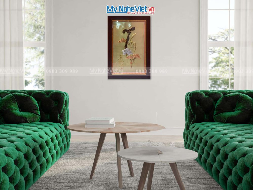 Tranh Đồng Chữ Thọ