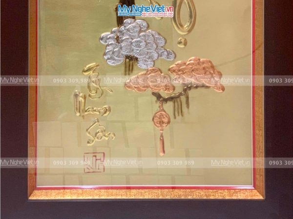 Tranh Đồng Chữ Thọ