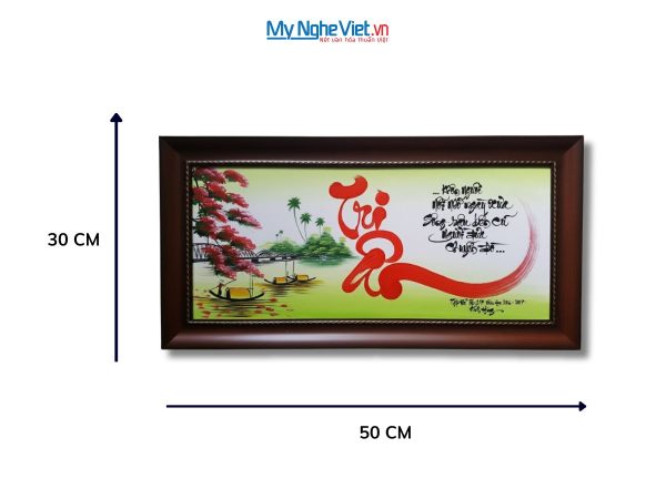 Tranh Thư Pháp Chữ Tri ân