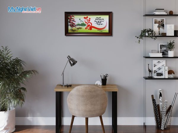 Tranh Thư Pháp Chữ Tri ân