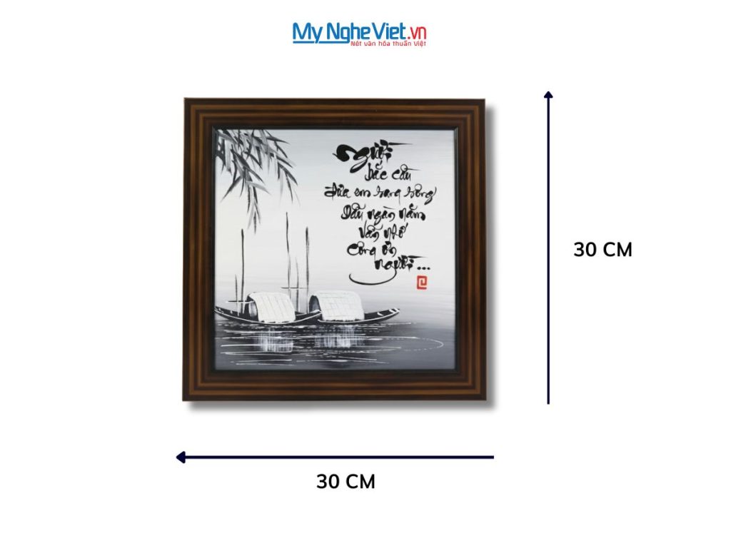 Tranh thư pháp tri ân thầy cô giáo