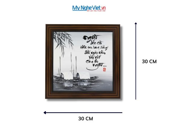 Tranh thư pháp tri ân thầy cô giáo