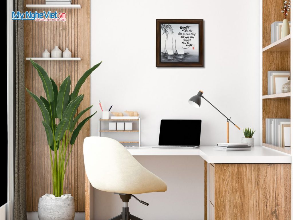 Tranh thư pháp tri ân thầy cô giáo