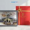 Tranh Sơn Mài Chợ Bến Thành Dát Lá Bạc