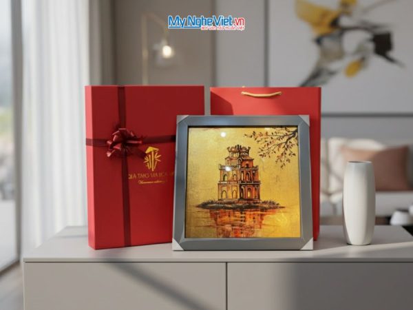 Tranh Sơn Mài Hồ Gươm