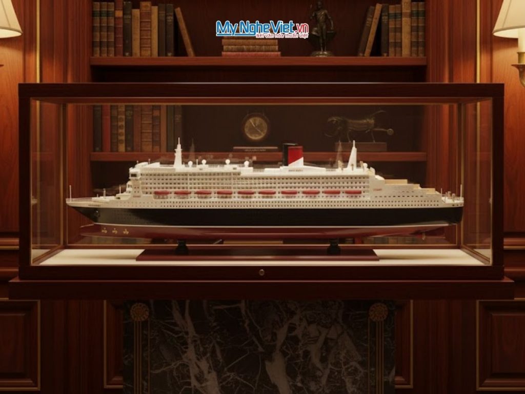 Mô hình du thuyền Queen Mary 2