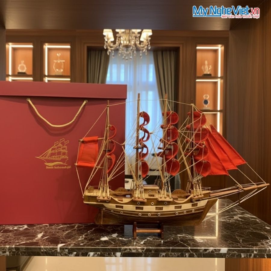 Mô hình tàu thuyền trang trí