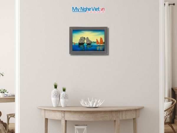 Tranh Sơn Mài Phong Cảnh Vịnh Hạ Long