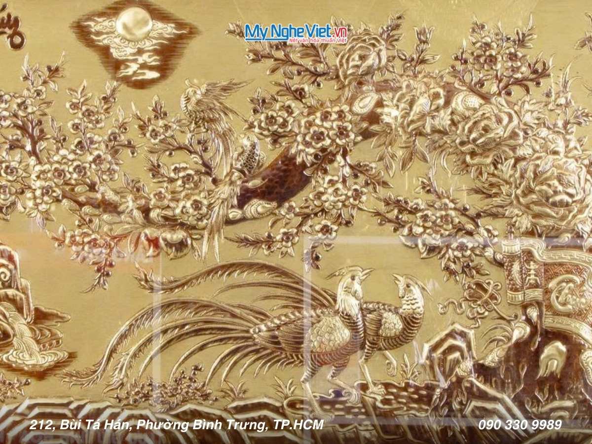 Tranh đồng Vinh Hoa Phú Quý (HĐ) - Ảnh 3